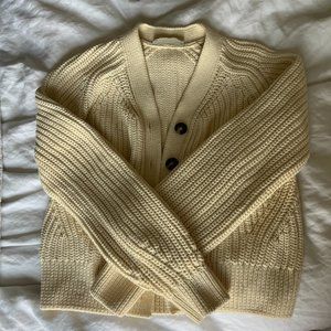 Everlane Texture Cotton Cardigan